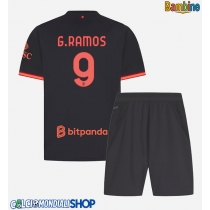 Maglie da calcio AC Milan Goncalo Ramos #9 Terza Maglia Bambino 2026-27 Manica Corta + Pantaloni corti)